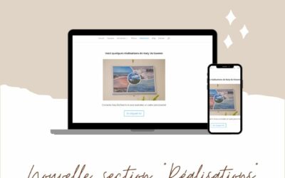 Nouvelle rubrique réalisation