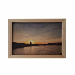 Couché de soleil sur La Grave